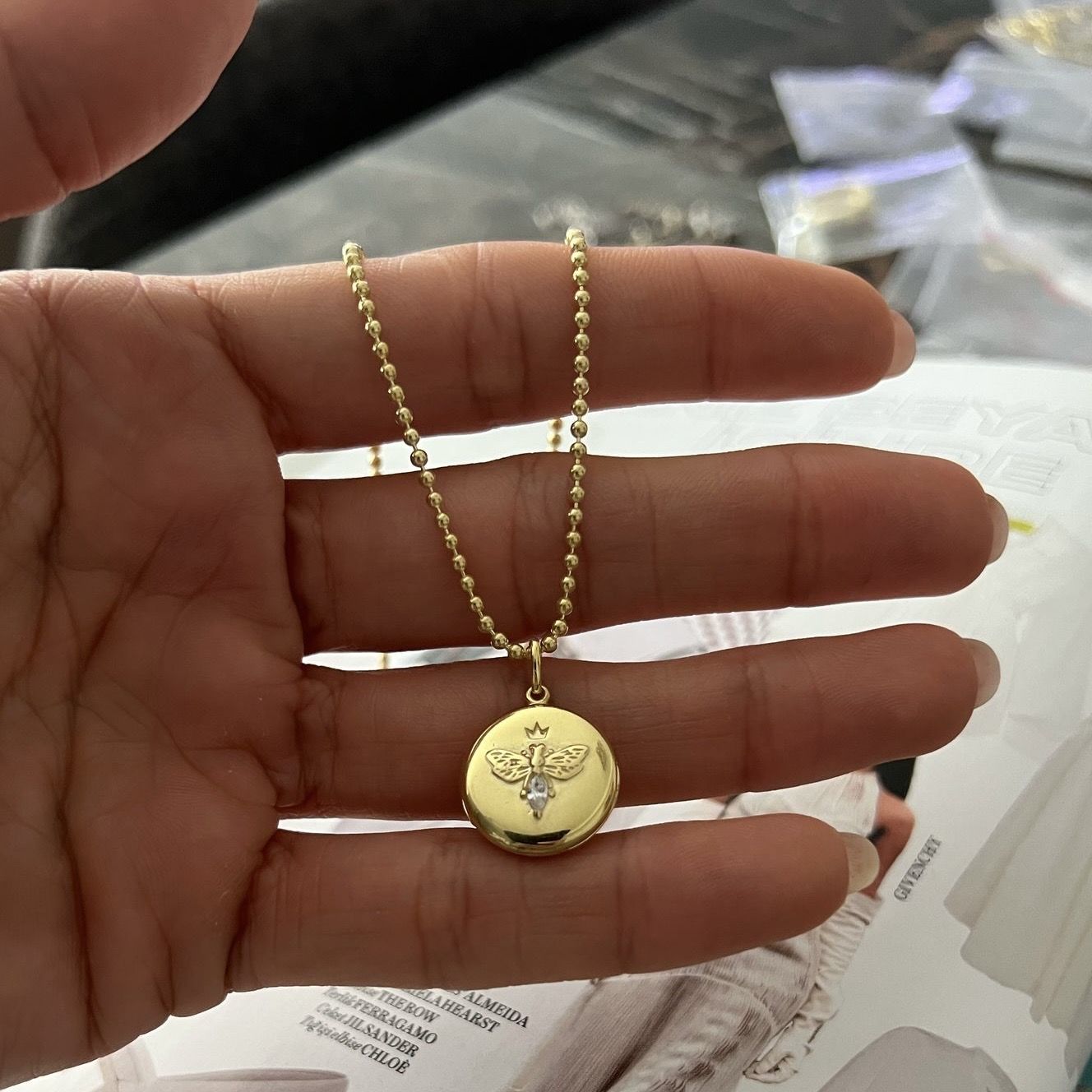Zen Medallion Necklace