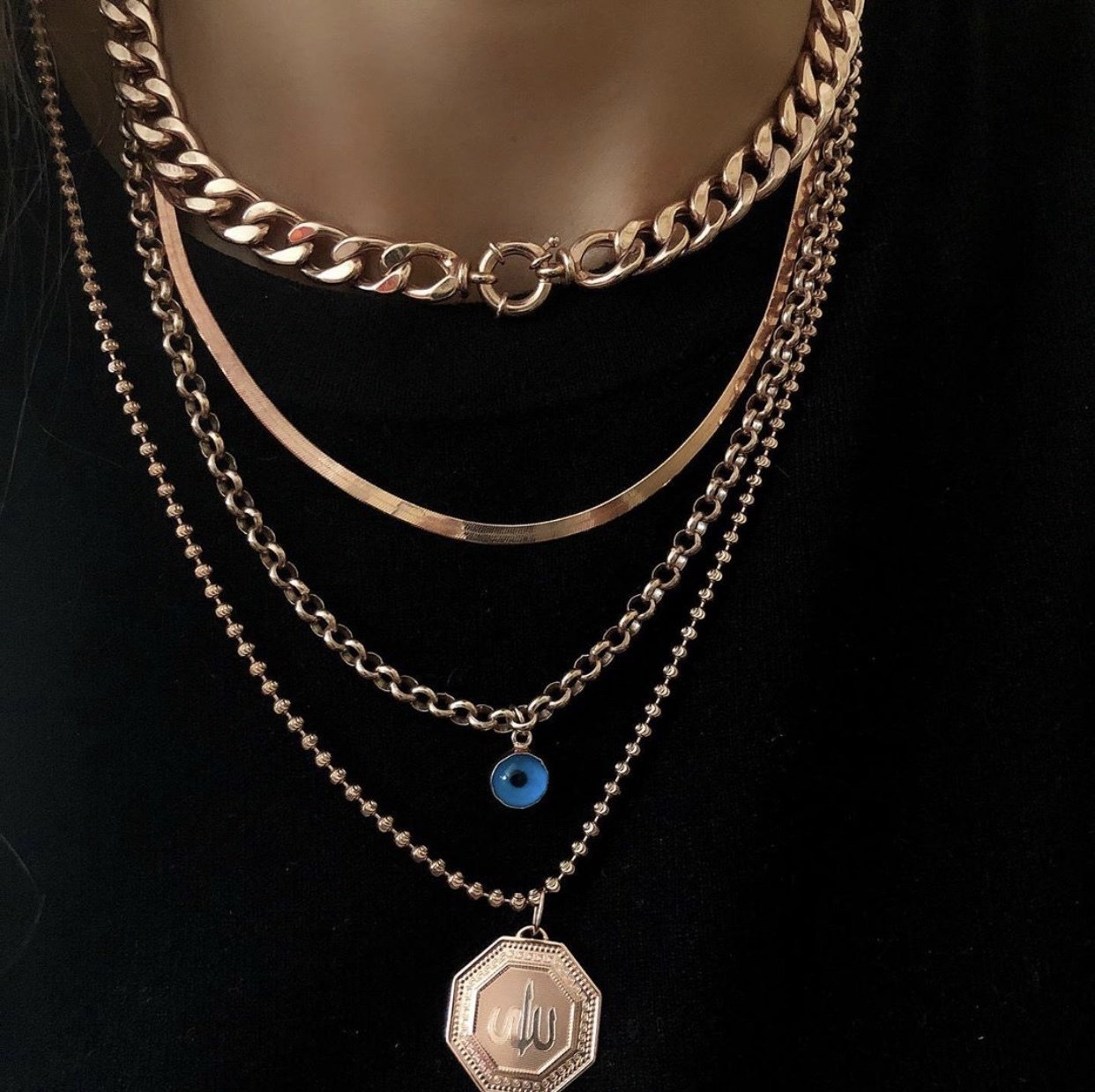 Kalın Halkalı Gurmet Choker Kolye
