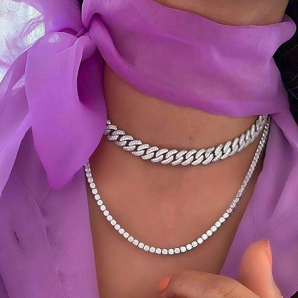 Full Taşlı Kalın Gurmet Choker