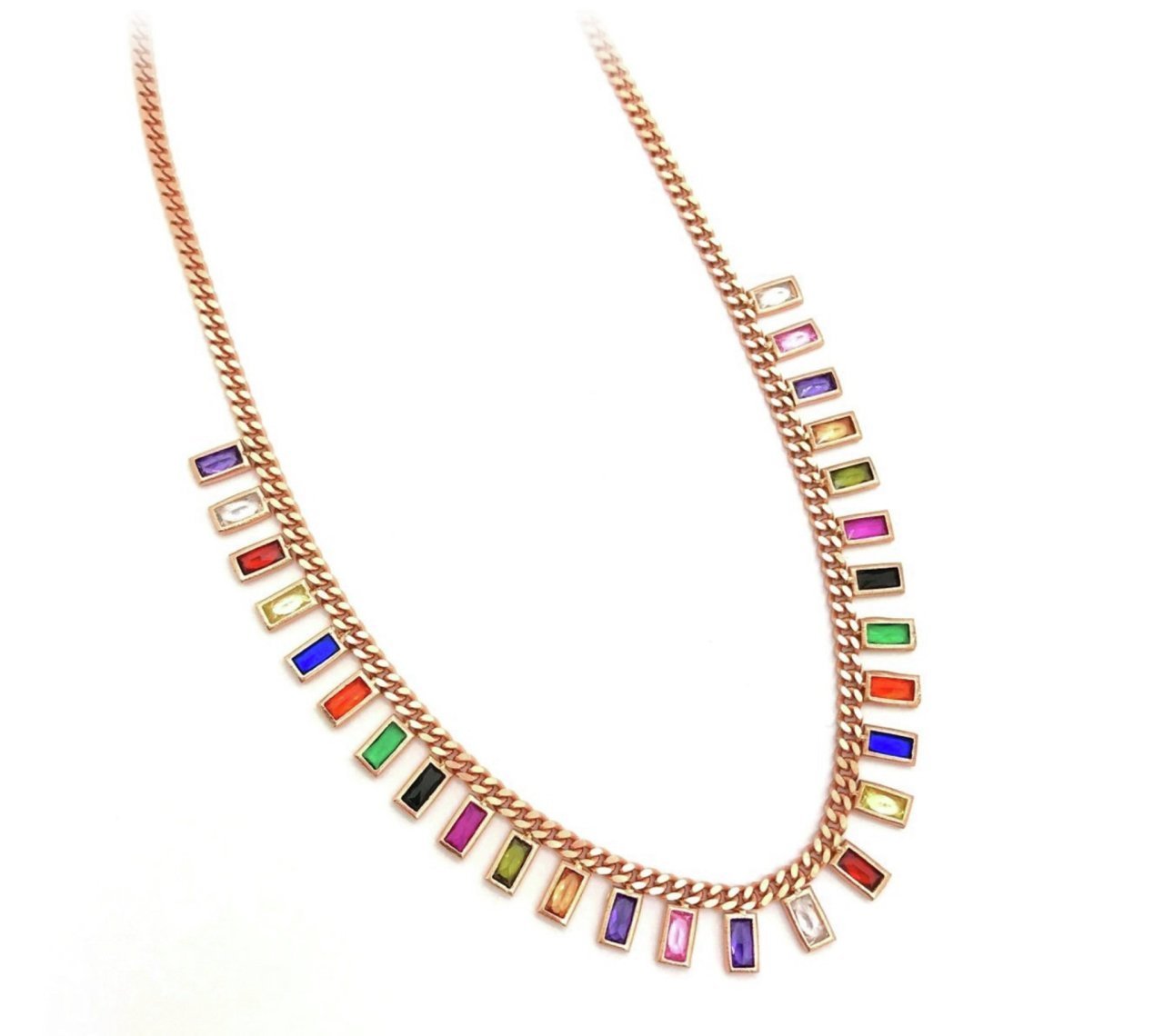 Multicolour Baget Kolye
