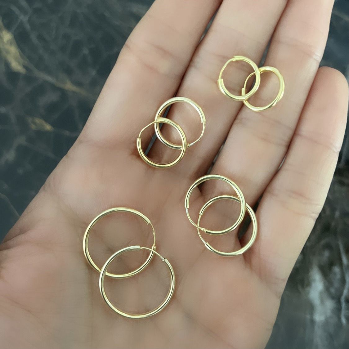 Basic Halka Küpe (Çift)