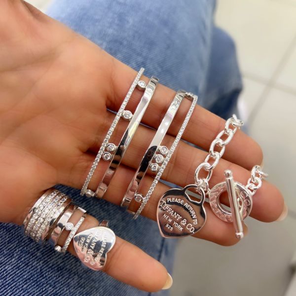 İthal Tiffy Kalp Bileklik