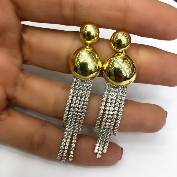 Toplu Suyolu Küpe (Çift)