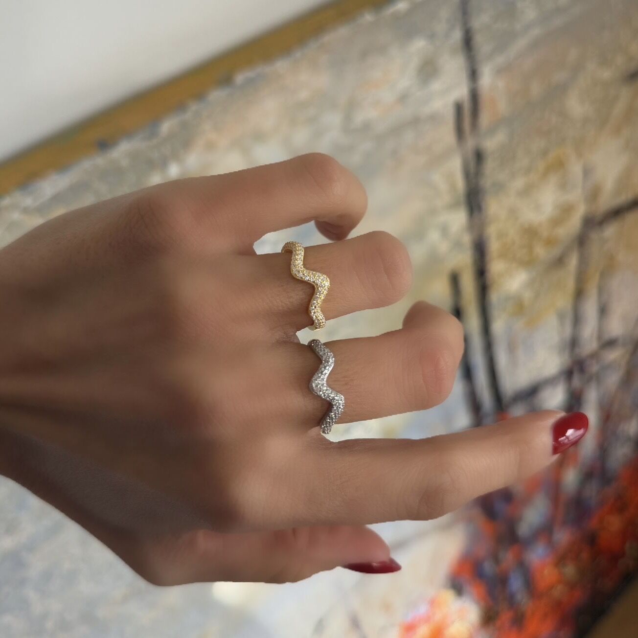 Taşlı Zely Yüzük