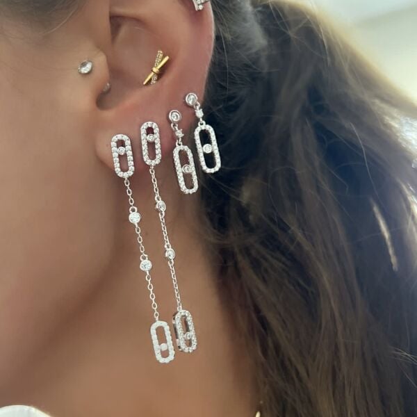 Imported Mes Earrings (Pair)