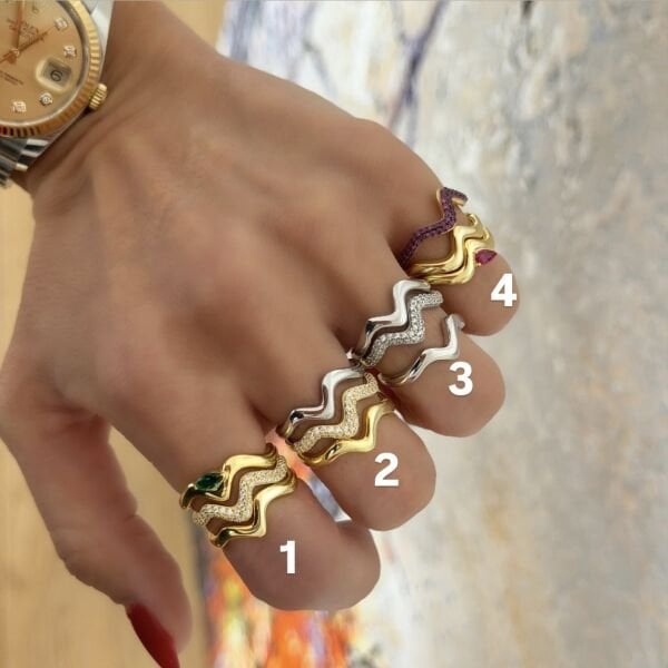 3’lü Zely Yüzük