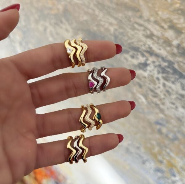 3’lü Zely Yüzük