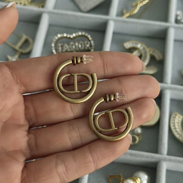 İthal D Küpe (Çift)