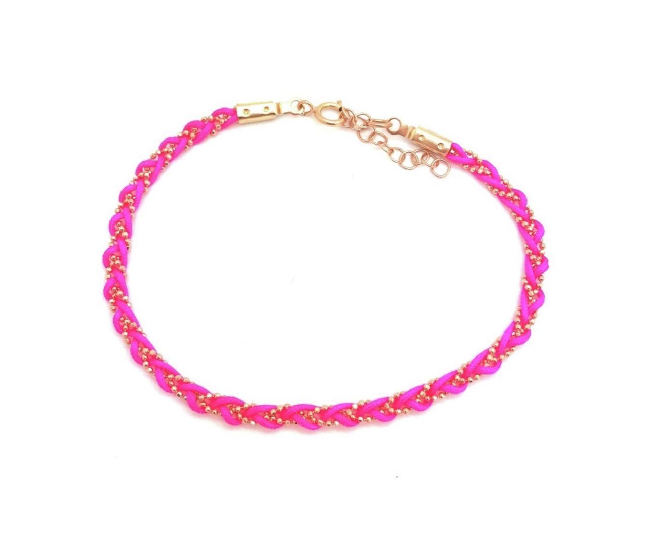 Pembe İp Dolama Halhal