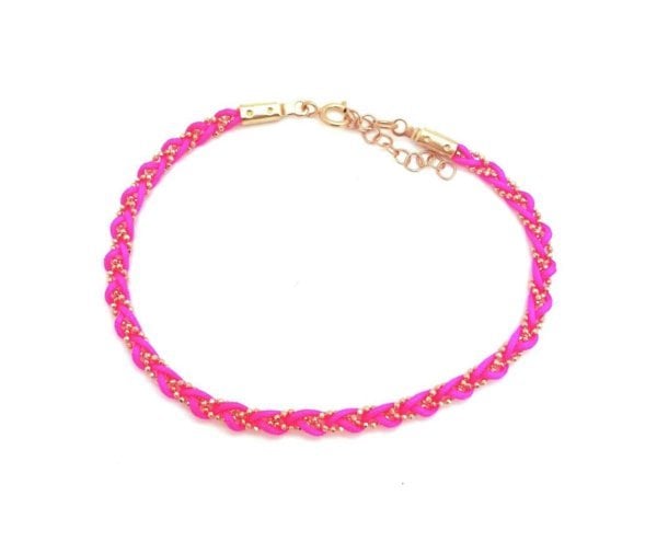 Pembe İp Dolama Halhal