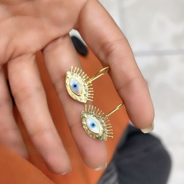El Yapımı Göz Küpe (Çift)