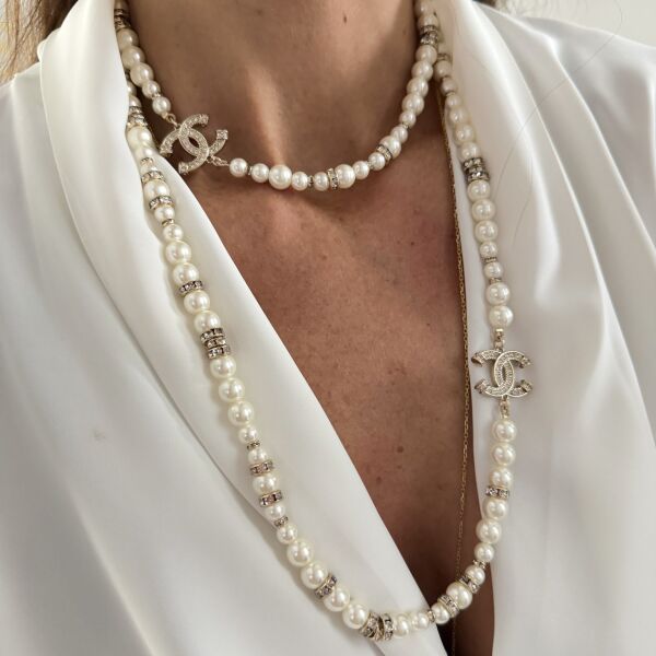İthal C İnci Kolye