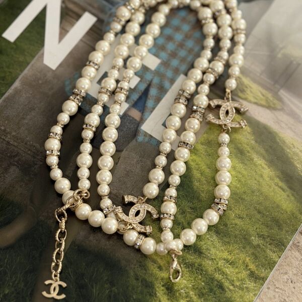 İthal C İnci Kolye