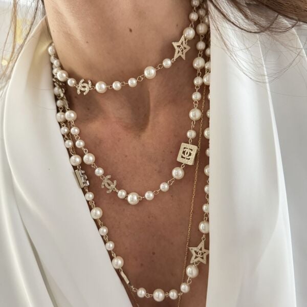 İthal C İnci Kolye