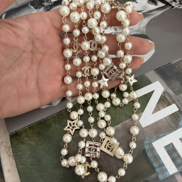 İthal C İnci Kolye