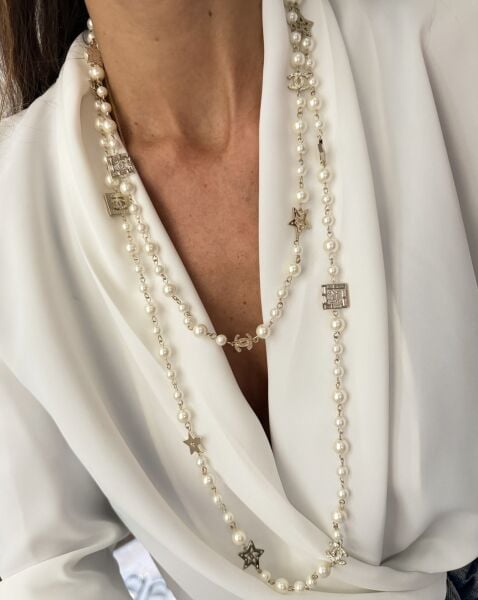 İthal C İnci Kolye