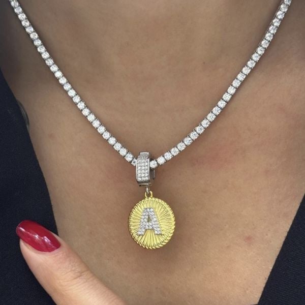 Letter Waterway Necklace