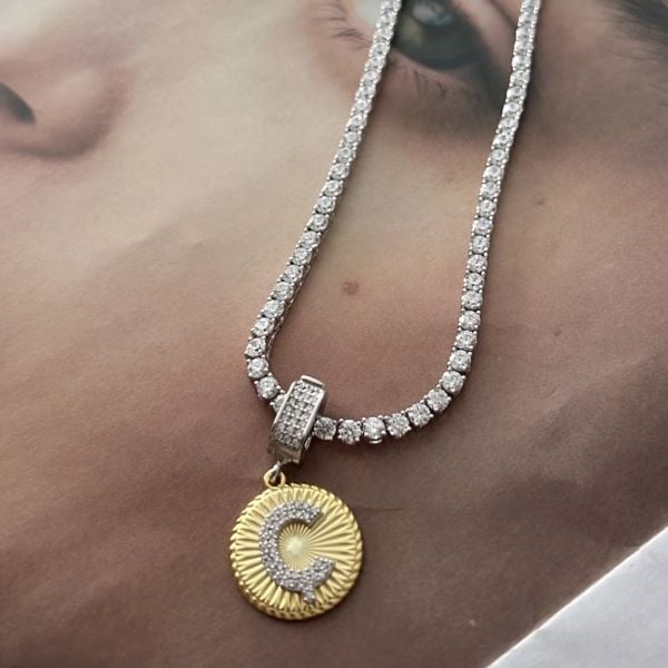 Letter Waterway Necklace