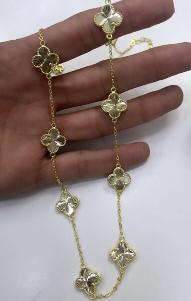 İthal Çiçek Kolye