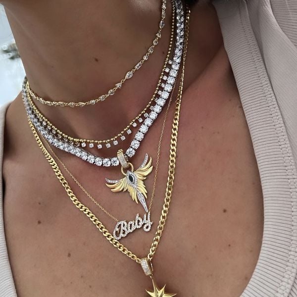 Imported 5 mm Waterway Necklace and Phoenix