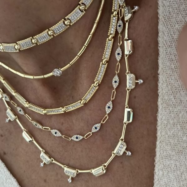 Çubuk Model Kolye