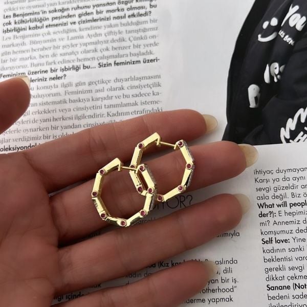 Baqu Küpe Serisi Büyük Boy (Çift)
