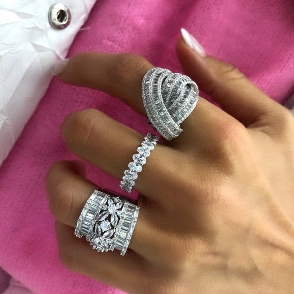 İthal Oval Tamtur Yüzük