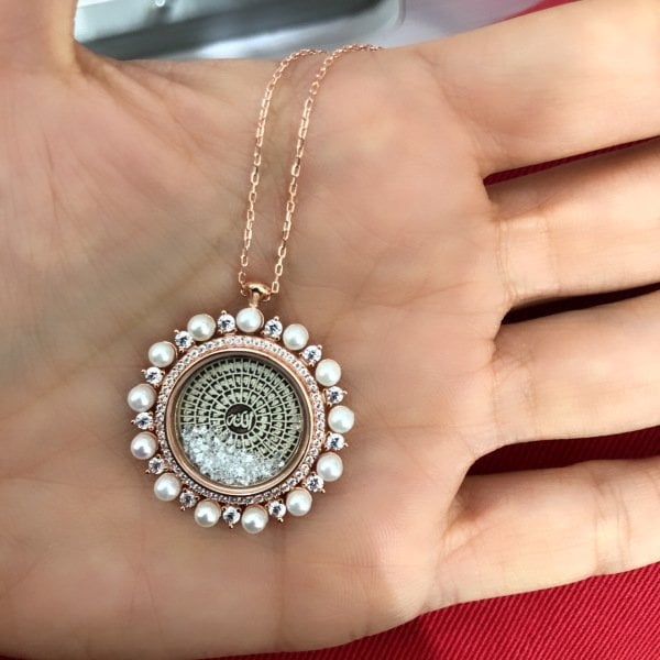 İncili Esmaül Hüsna Kolye