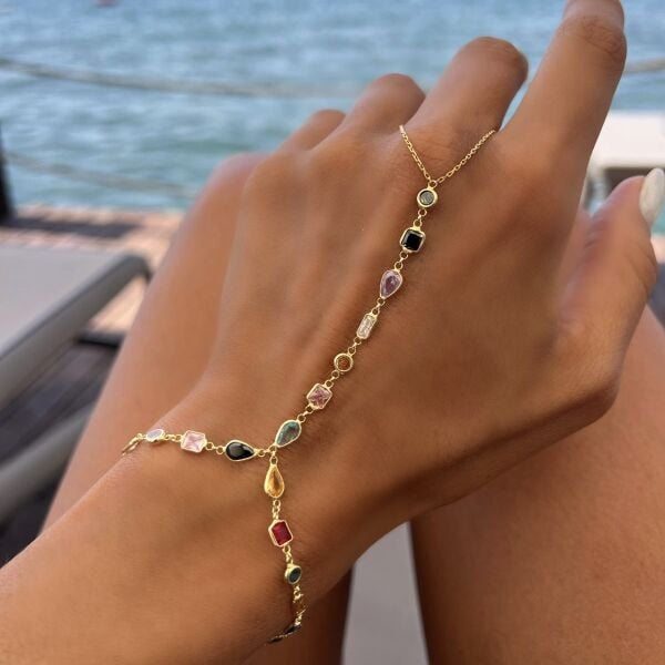 Renkli Taşlı Şahmeran