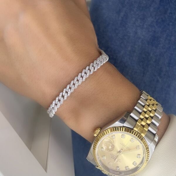 Imported Full Stone Gurmet Bracelet
