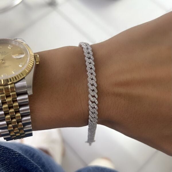 Imported Full Stone Gurmet Bracelet