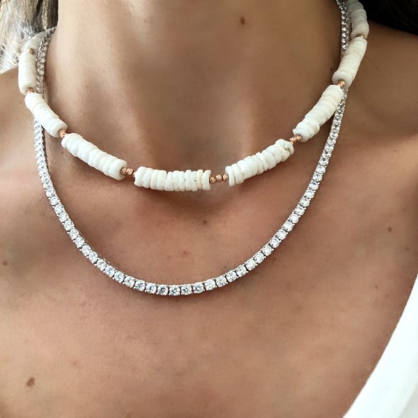 İthal Suyolu Kolye 3 mm