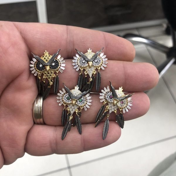 Design Owl Earrings
