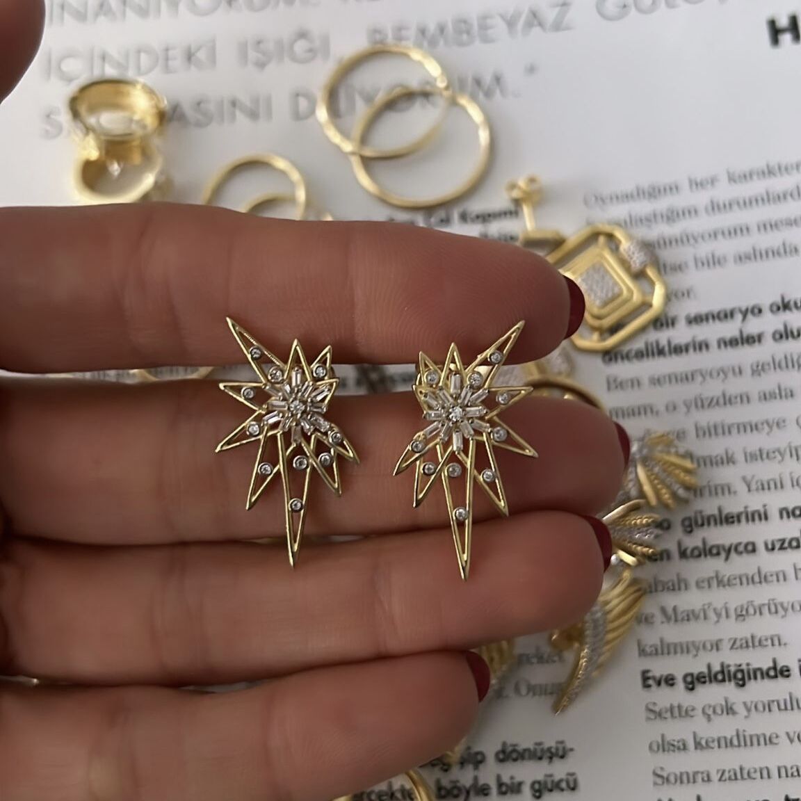 Mery Küpe Serisi (Çift)