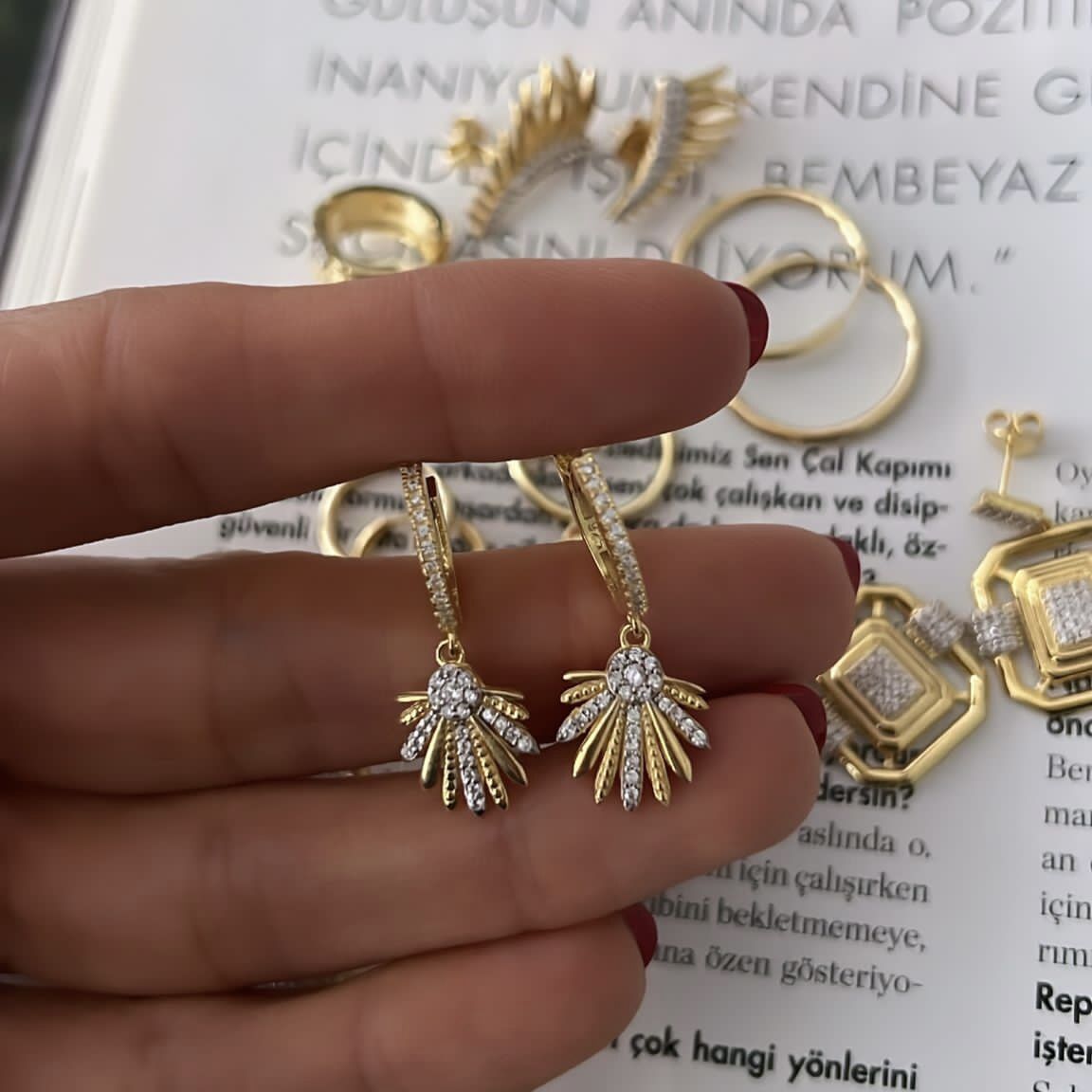 Mery Küpe Serisi (Çift)