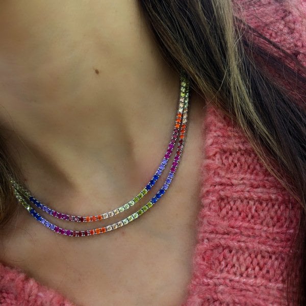 Waterway Rainbow Necklace