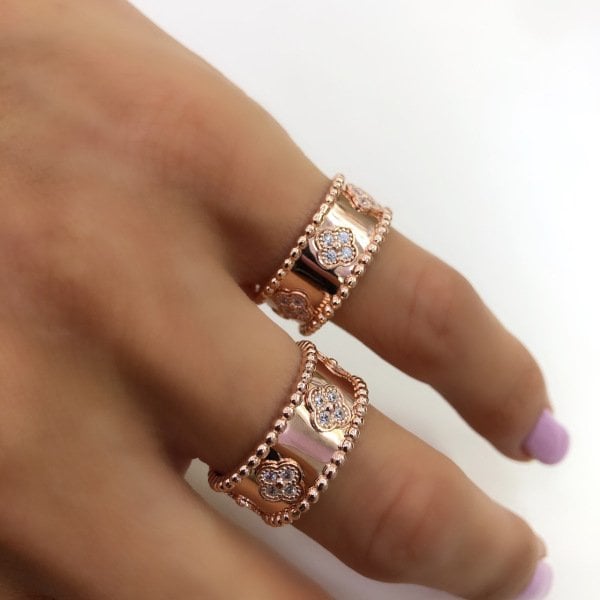 İthal Çiçek Yüzük