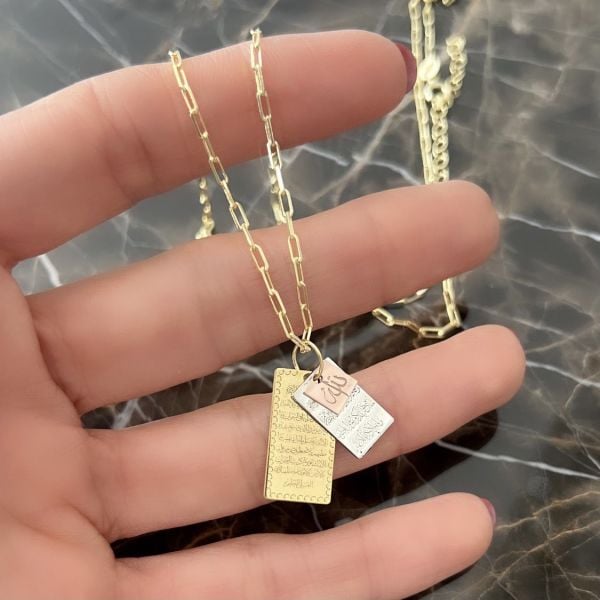 Triple Prayer Necklace