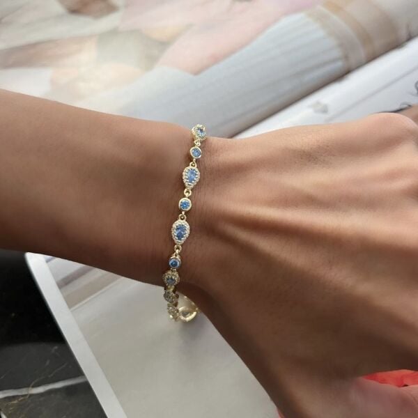 Turkuaz Damla Bileklik