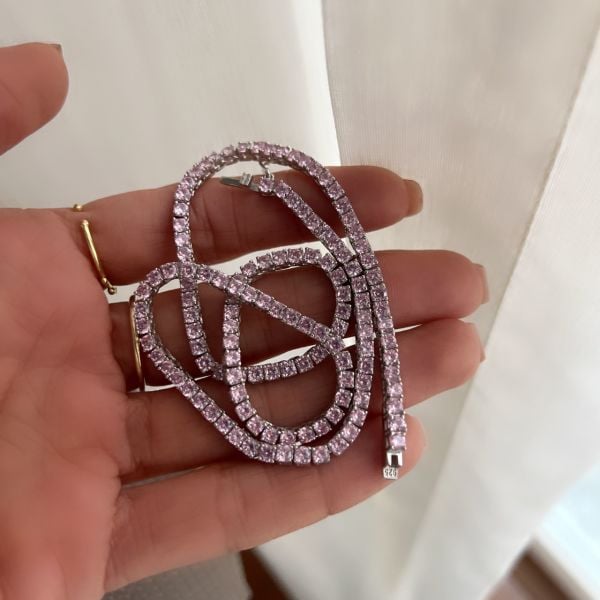 3 mm Uçuk Pembe Suyolu Kolye