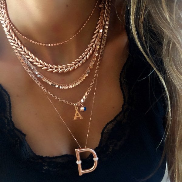 Thick Herringbone Necklace