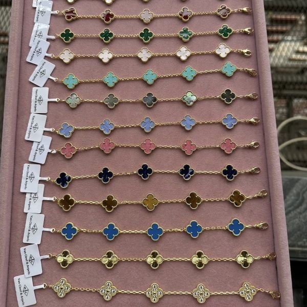 Imported Steel Flower Bracelets