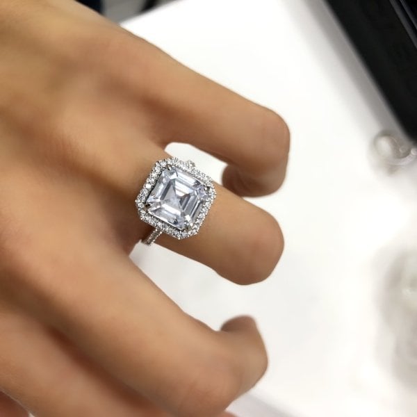 İthal Kare Tektaş Yüzük